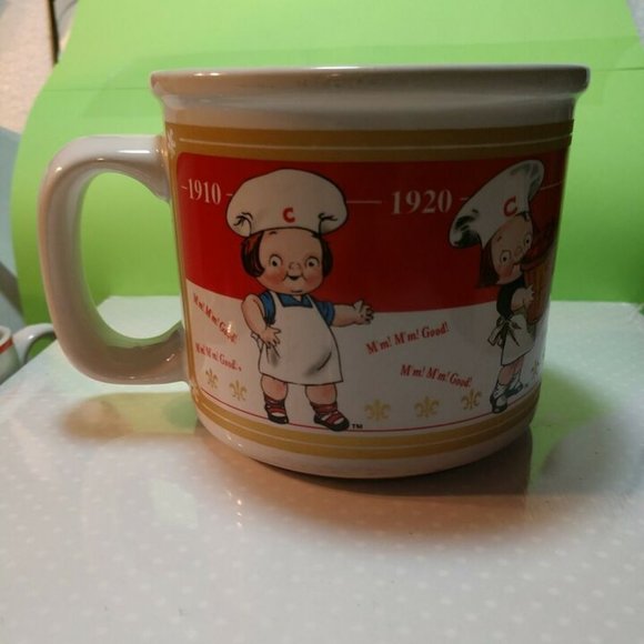Campbell's Soup Mug "1910-1940 " 2001 Houston Harvest Gift Products - Picture 2 of 12